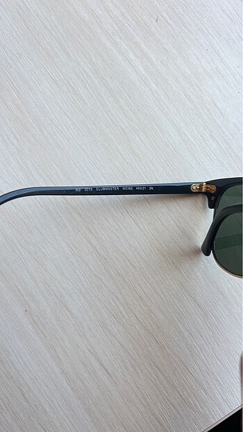 Beden Ray Ban Kare Siyah Gözlük