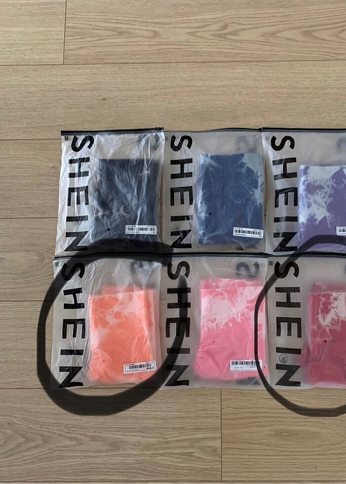 Shein büzgülü tayt - Görsel 3