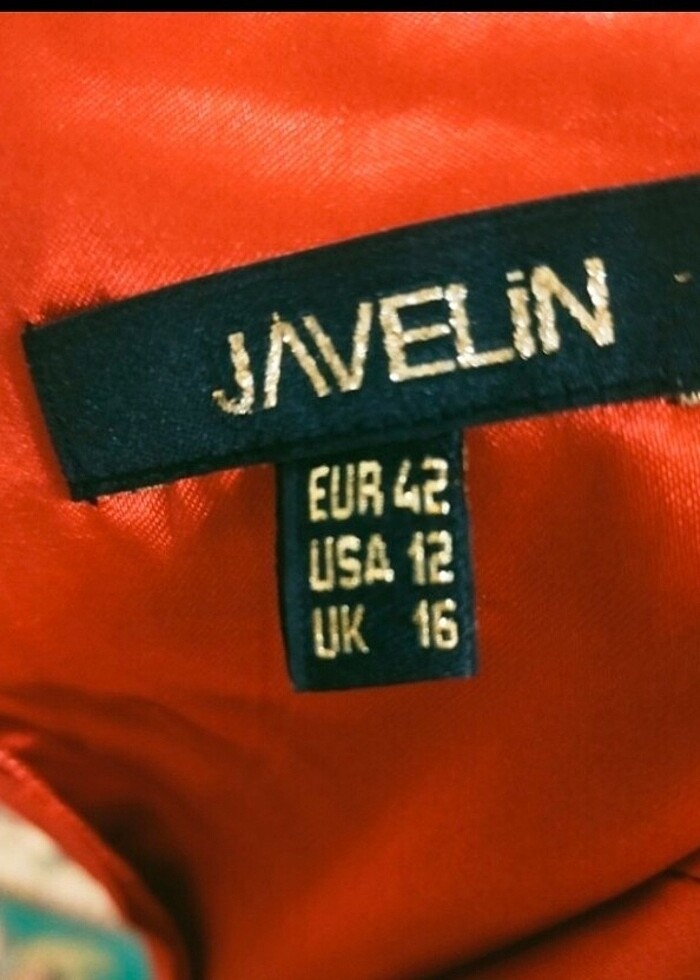Javelin marka abiye elbise - Görsel 2
