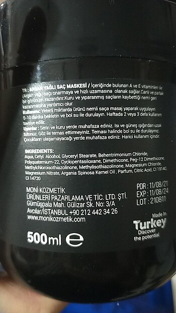Diğer Saç bakım naskesi
