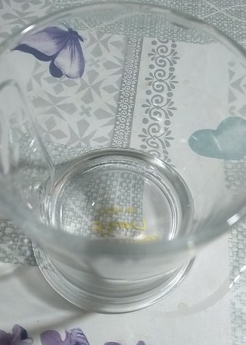 Parlak Beyaz kulplu bardak - Görsel 4