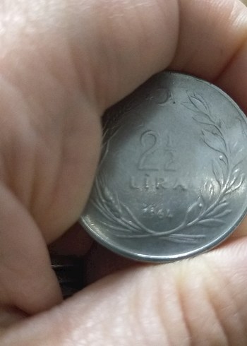 1964 Gri Vintage Erkek Rozeti - Görsel 3