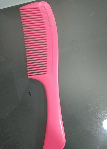 Pembe Plastik Saç Tarağı - Görsel 2