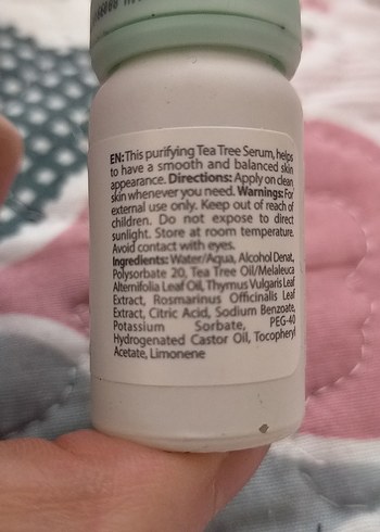 DR.C.TUNA Çay Ağacı Serumu 10 ml - Görsel 3