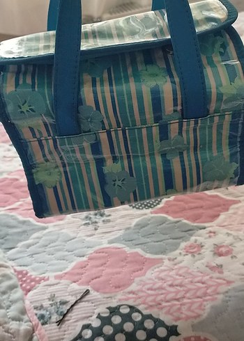 Mavi Baskılı Bebek Çantası - Görsel 2