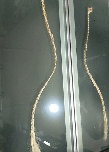 Mavi Saç Aksesuarı Püsküllü Avate çıt çıt boncuk kaynak sac - Görsel 2