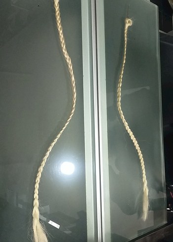 Mavi Saç Aksesuarı Püsküllü Avate çıt çıt boncuk kaynak sac - Görsel 3