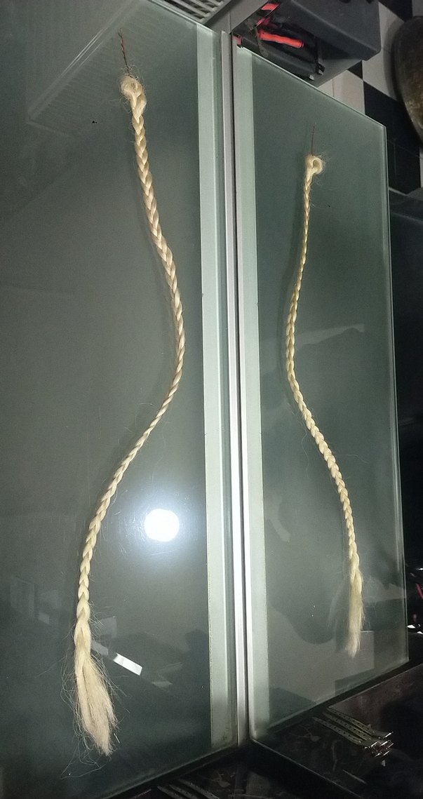 Mavi Saç Aksesuarı Püsküllü Avate çıt çıt boncuk kaynak  sac - Görsel 4