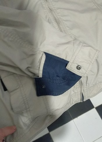 Erkek Lacivert Fermuarlı Rahat Kesim Ceket uniseks - Görsel 7