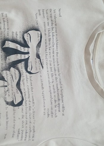 Bershka y2k kurdale tişört