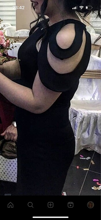 Diğer Elbise balık abiye elbise 1.60 boy 57 kg resimdeki beden