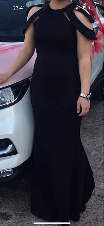diğer Beden siyah Renk Elbise balık abiye elbise 1.60 boy 57 kg resimdeki beden