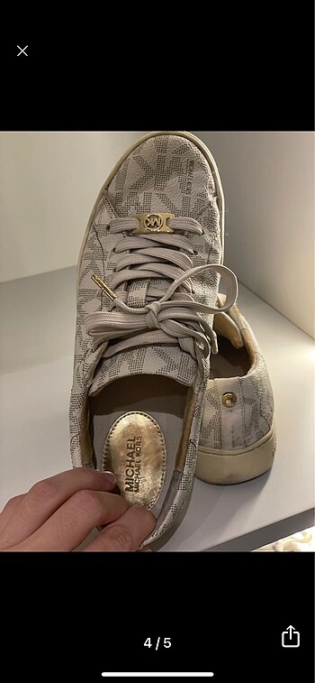 36 Beden ten rengi Renk Michael Kors Spor Ayakkabı
