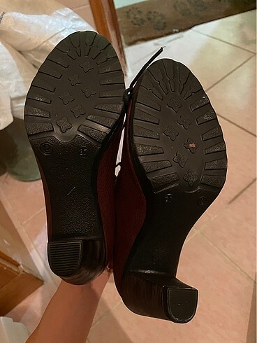 Hotic bordo 37 numara ayakkabı - Görsel 7
