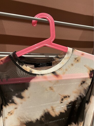 Bershka transparan üst kadın