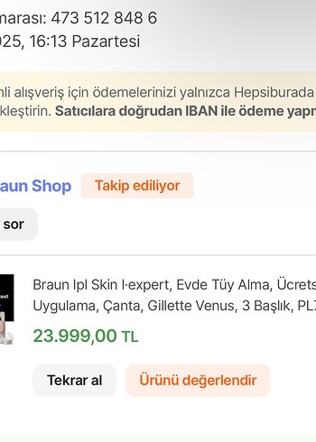 Bej Braun Lazer Epilasyon Cihazı Seti - Görsel 7