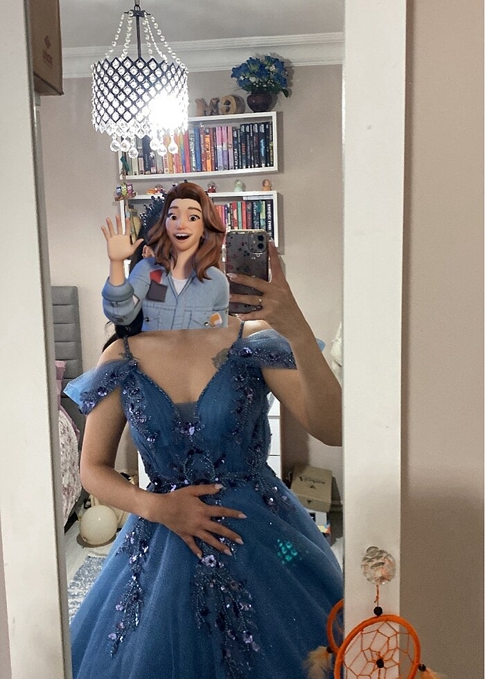 Nişan elbisesi - Görsel 3