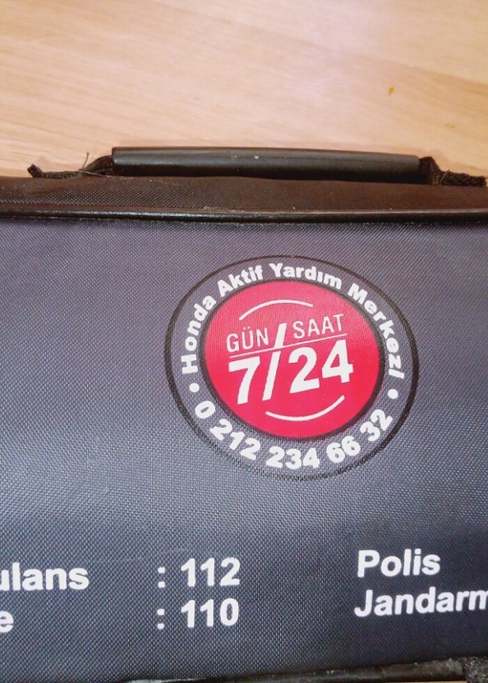 Araba yardım çantası. - Görsel 4