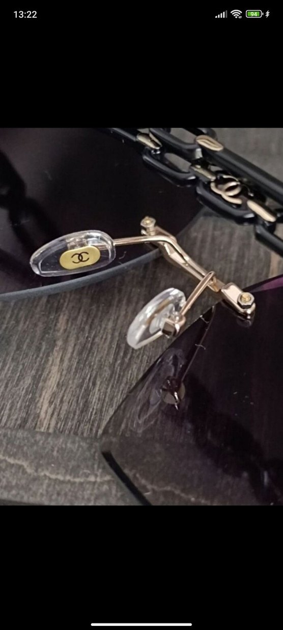 Chanel Zincir Detaylı Kadın Gözlük - Görsel 5