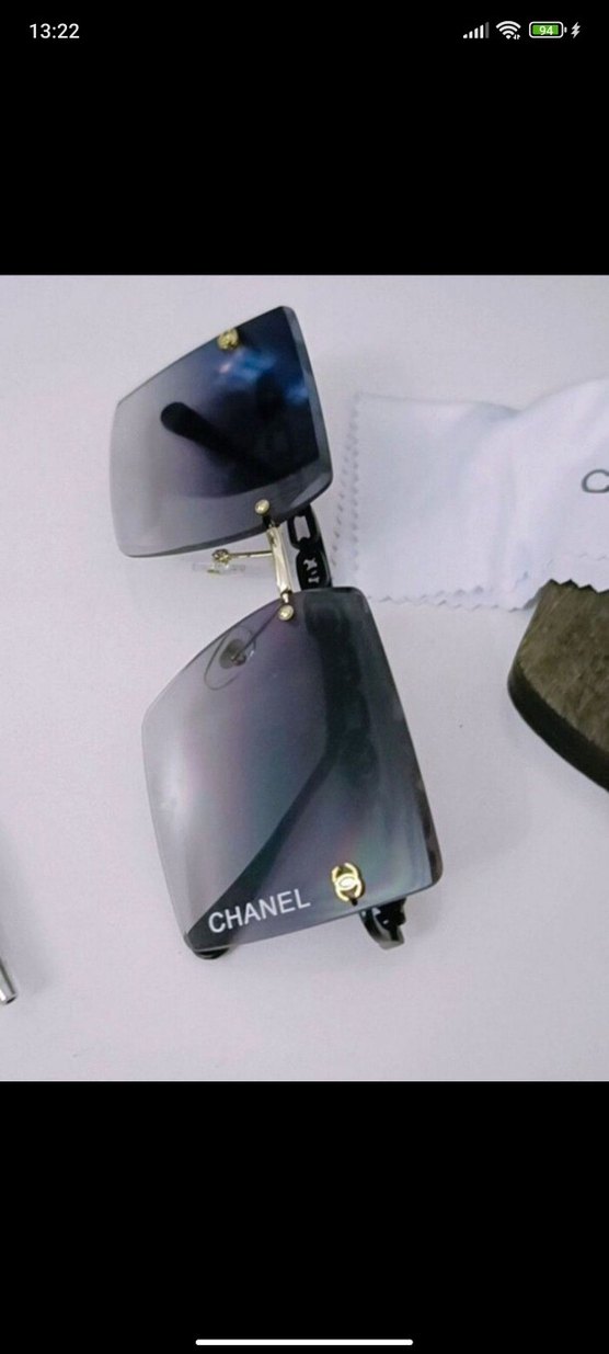 Chanel Zincir Detaylı Kadın Gözlük - Görsel 2