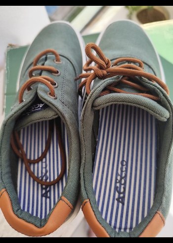 Erkek Haki Sneaker - AC&Co - Görsel 4