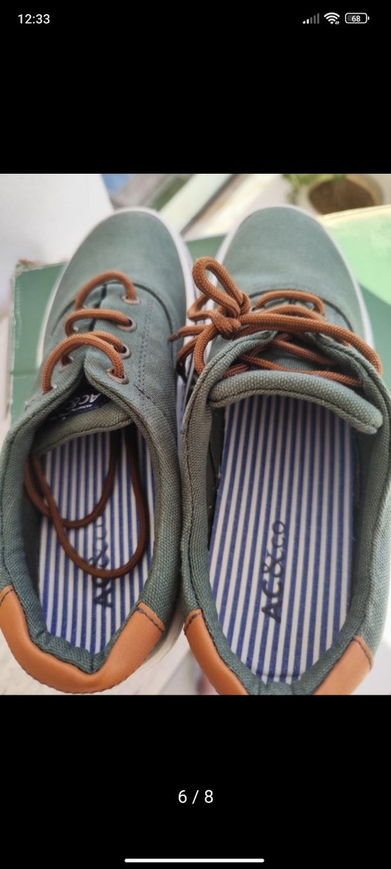 Erkek Haki Sneaker - AC&Co - Görsel 4