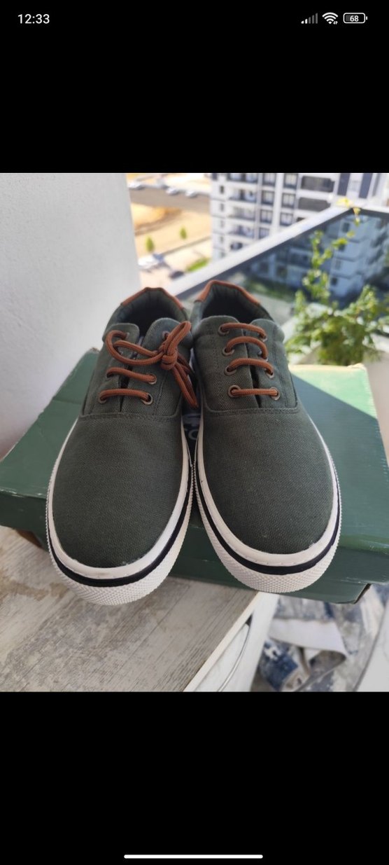 Erkek Haki Sneaker - AC&Co - Görsel 2