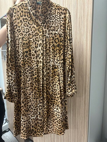 Leopar elbise