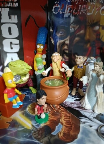 Burger King ve Mc Donalds Figür Oyuncak