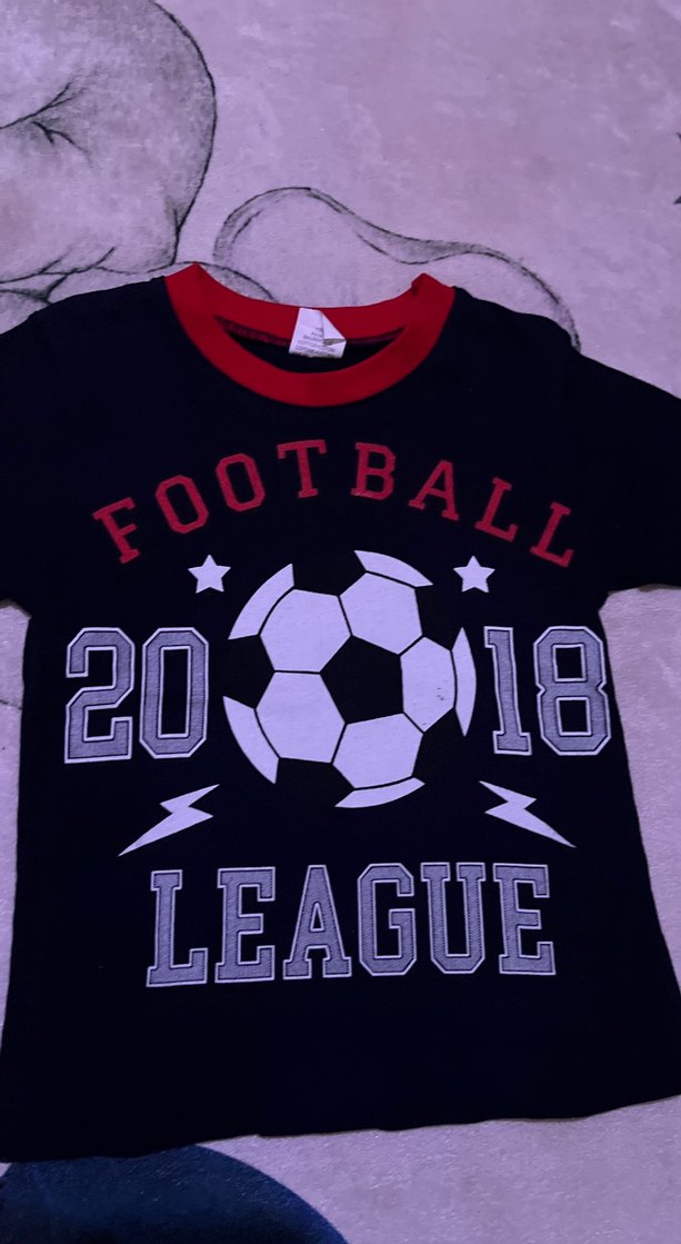 Erkek Siyah Baskılı Kısa Kollu Tişört - Görsel 2