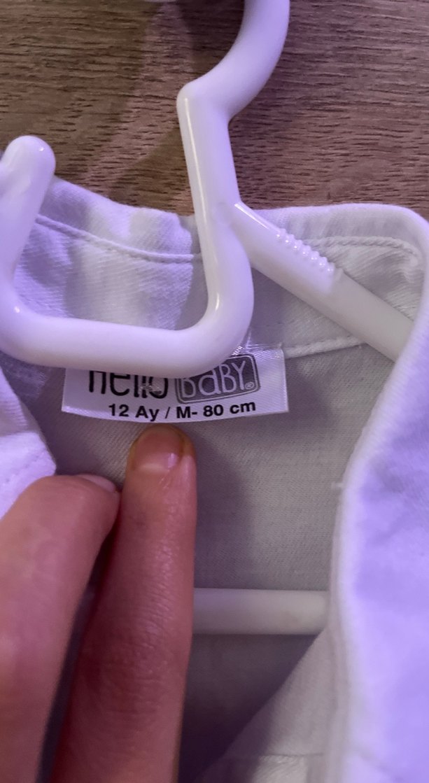 Beyaz Keten Kısa Kollu Düğmeli Gömlek - Görsel 3