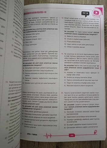  Beden Kpss, Türkçe, hocakafası