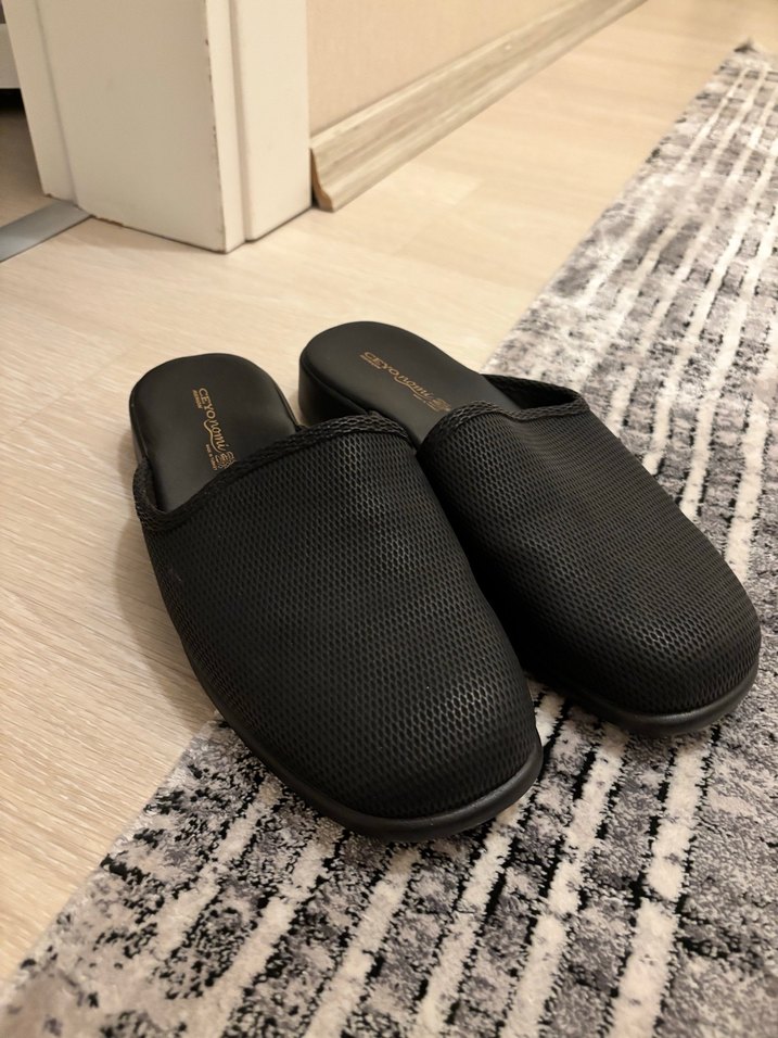 Ceyo Siyah Erkek Ev Terliği - Görsel 3