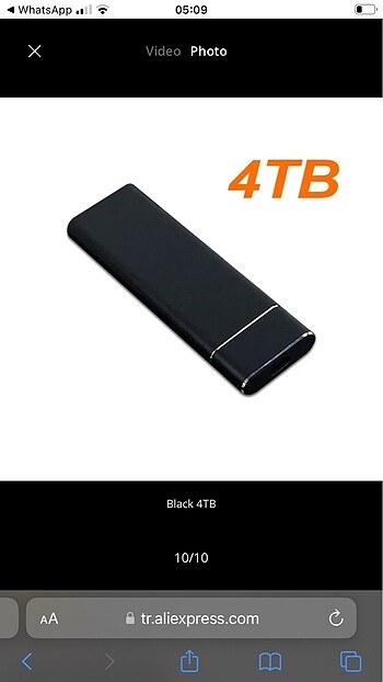 4 tb hard disk portable ssd