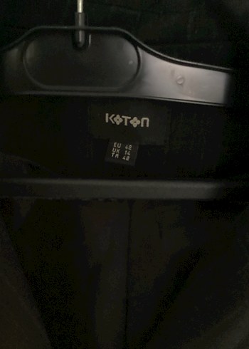 Siyah Düğmeli Kadın Blazer Ceket - Görsel 2