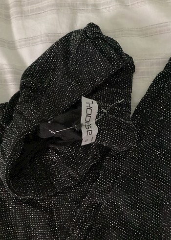 Siyah Pilili Kadın Kumaş Pantolon - Görsel 3