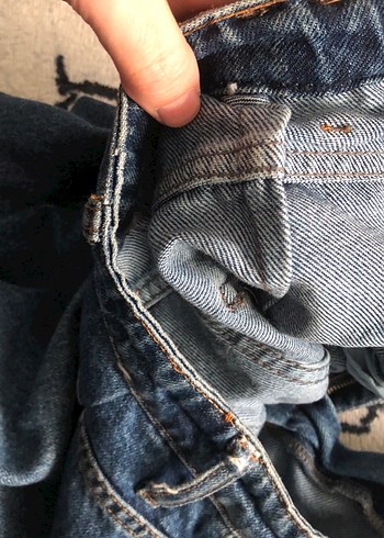 Bohem Tarz Geniş Kesim Midi Kot Pantolon - Görsel 6