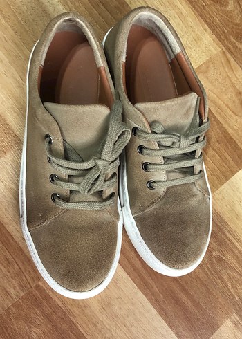 Bej Süet Kadın WEEKEND Ayakkabı - Görsel 4