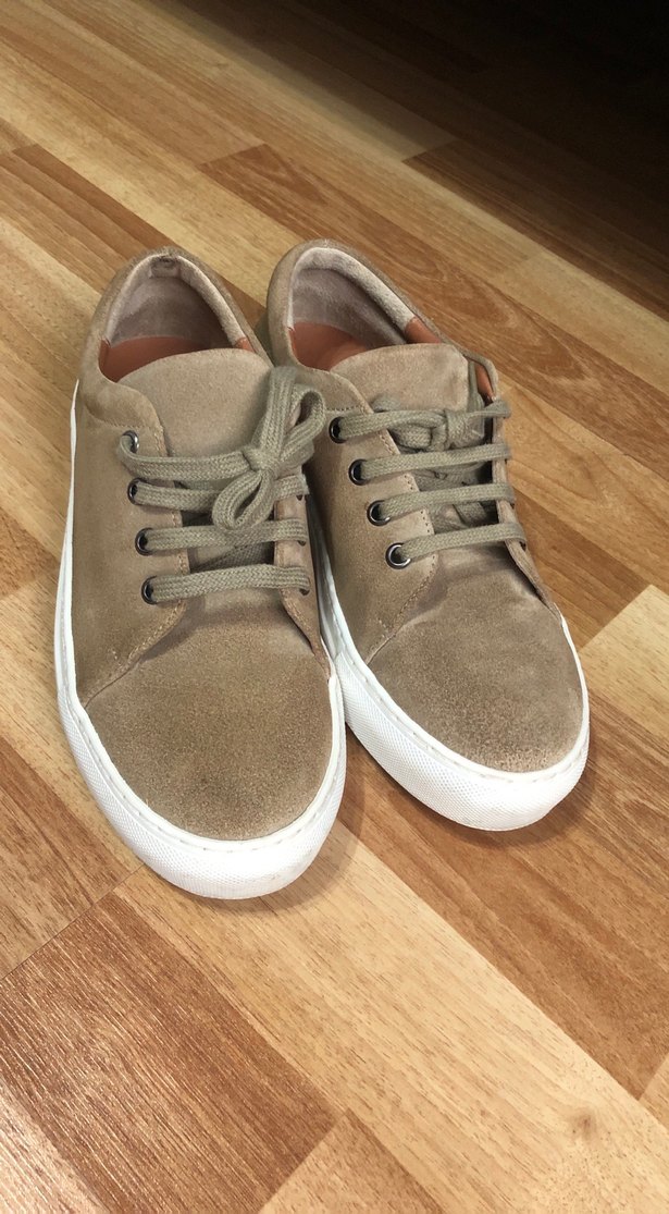 Bej Süet Kadın  WEEKEND Ayakkabı - Görsel 2