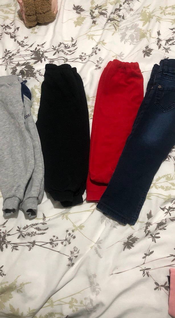 Fermuarlı Gri Erkek Çocuk Denim Pantolon 4 adet - Görsel 2