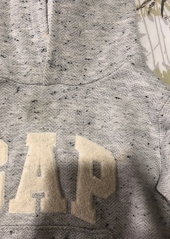 Gri Kapüşonlu Erkek Sweatshirt - Görsel 2