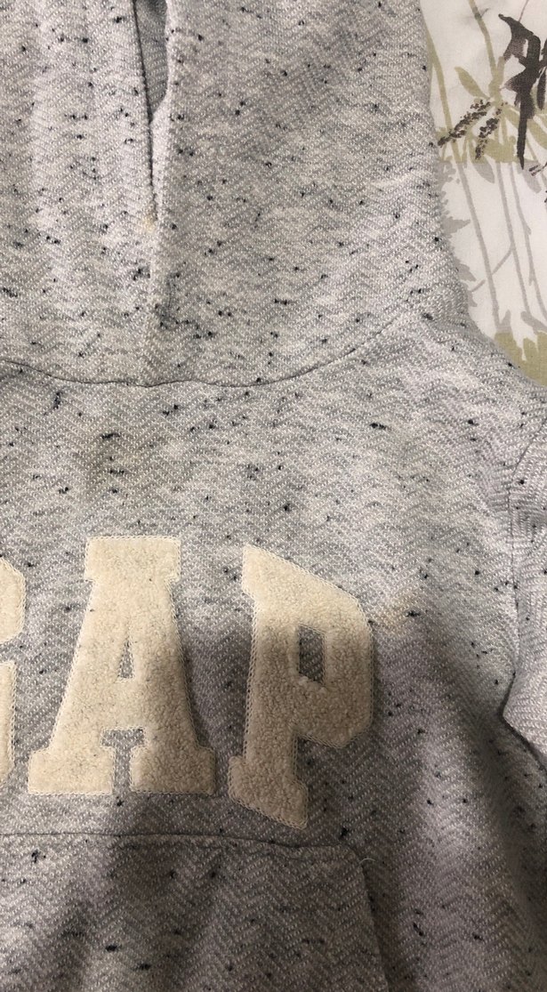 Gri Kapüşonlu Erkek Sweatshirt - Görsel 2