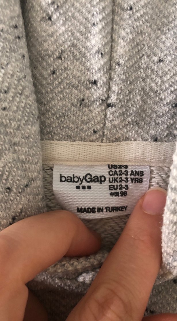 Gri Kapüşonlu Erkek Çocuk Sweatshirt - Görsel 2
