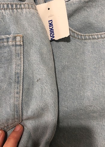Kadın Mini Denim Şort - Görsel 5
