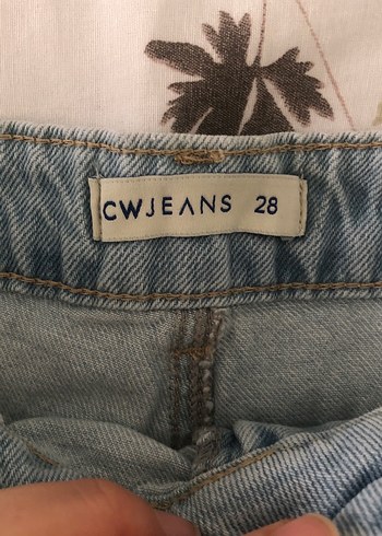 Kadın Mini Denim Şort - Görsel 3