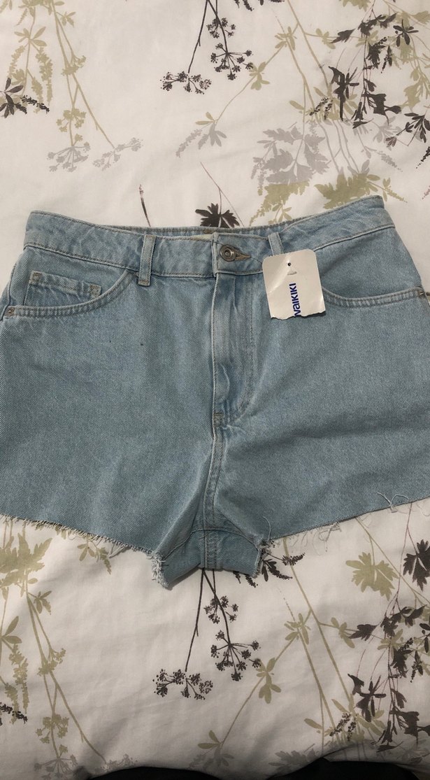 Kadın Mini Denim Şort - Görsel 2