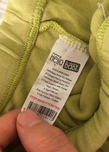 Çocuk Rahat Kesim Pastel Pantolon - Görsel 5