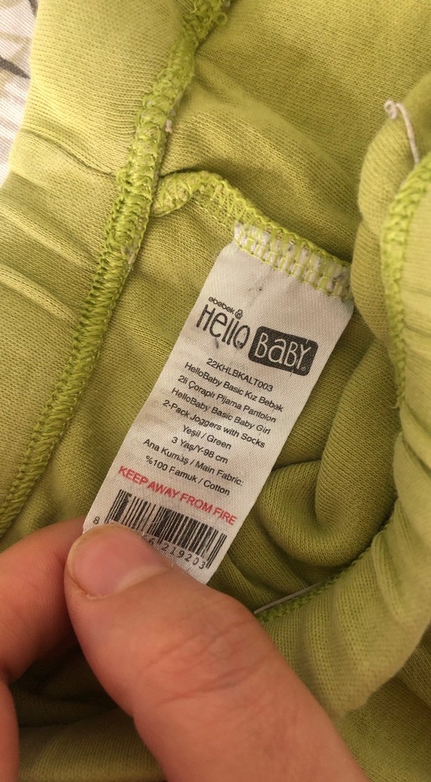 Çocuk Rahat Kesim Pastel Pantolon - Görsel 5