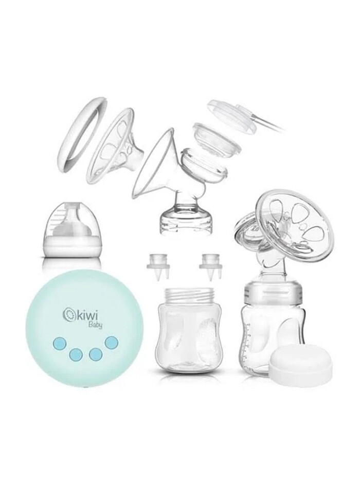 Kiwi baby göğüs pompası ikili. Sadece bir kez kullanıldı - Görsel 2