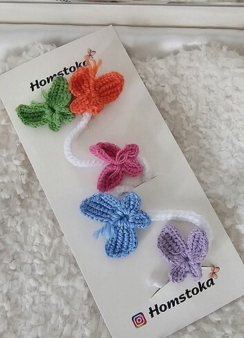 Tasarımcı Sarkıt kelebek toka